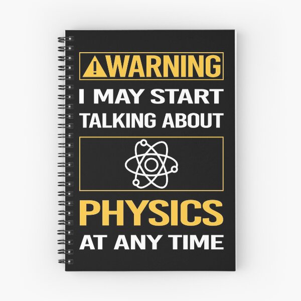Item preview, Funny Warning Physics designed and sold by FulviaContreras.