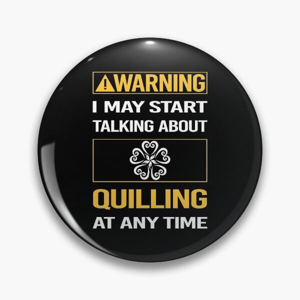 Item preview, Funny Warning Quilling designed and sold by FulviaContreras.