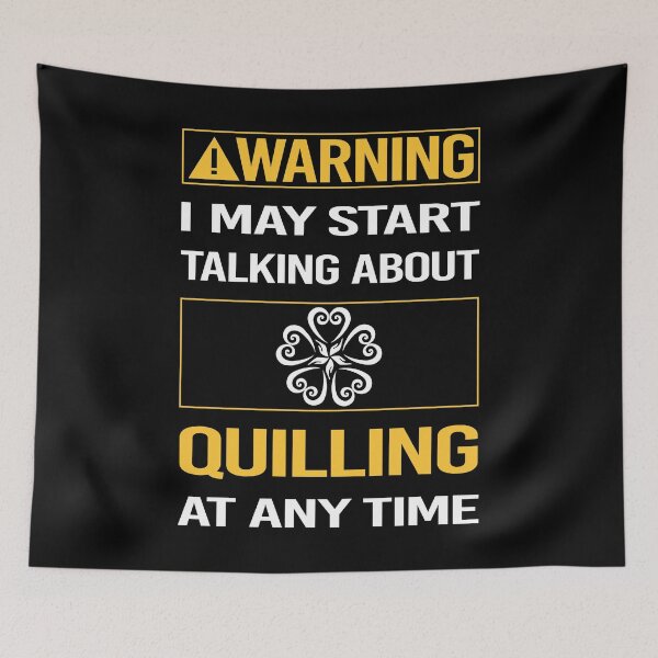 Item preview, Funny Warning Quilling designed and sold by FulviaContreras.