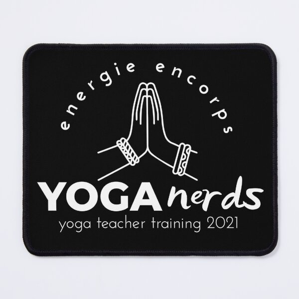 Item preview, Yoga Nerds (white) designed and sold by helpingyoushine.
