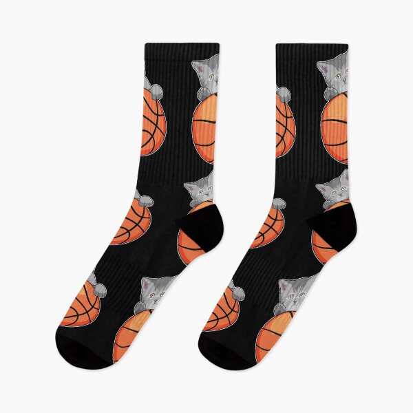 Item preview, Cat with Basketball designed and sold by Snabdesign84.