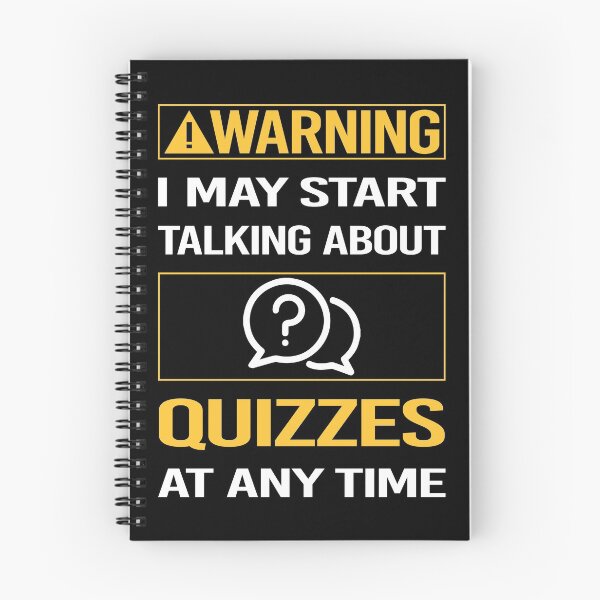 Item preview, Funny Warning Quizzes Quiz designed and sold by FulviaContreras.