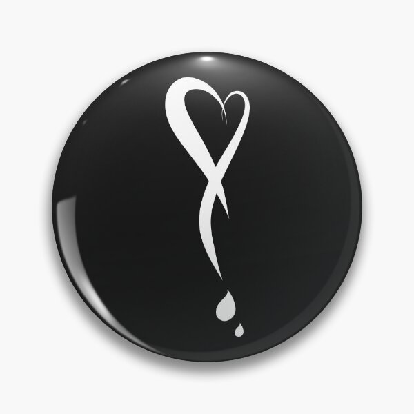 Item preview, Heart as exclamation point, bleeding heart, hand drawn/hand painted designed and sold by funnycolors.