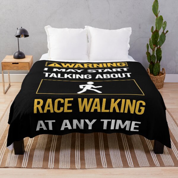 Item preview, Funny Warning Race Walking designed and sold by FulviaContreras.