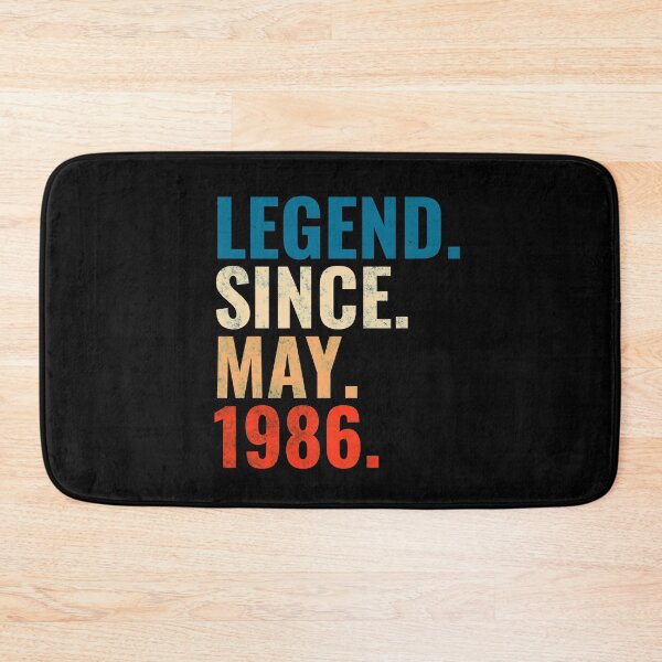 Item preview, Legend Since May 1986 Retro Vintage designed and sold by Teelogic.