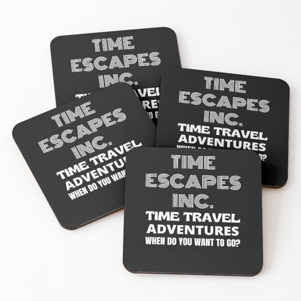 Aperçu de l'œuvre Time Escapes Inc Time Travel Adventures Voyagez dans le temps avec nous créée et vendue par RGRamsey.