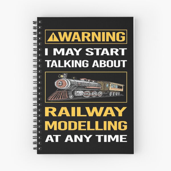 Item preview, Funny Warning Railway Modelling Model Railroading Train Trains designed and sold by FulviaContreras.