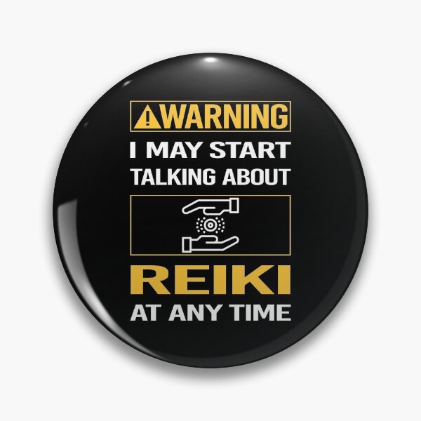 Item preview, Funny Warning Reiki designed and sold by FulviaContreras.