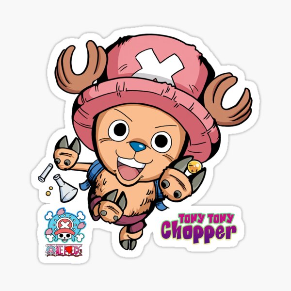 One Piece / Tony Tony Chopper Cute Sticker for Sale by Idolhell