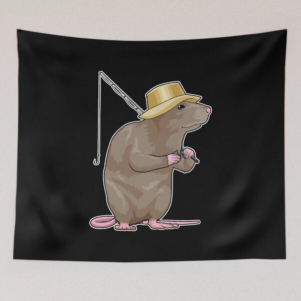 Item preview, Rat Angler Fishing rod Fishing designed and sold by Snabdesign84.