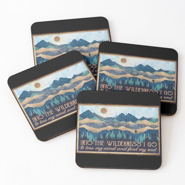 Item preview, Mountain Hiking Into The Wilderness I Go To Lose My Mind And Fine My Soul designed and sold by HerBertTeee.