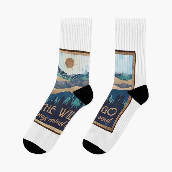 Item preview, Mountain Hiking Into The Wilderness I Go To Lose My Mind And Fine My Soul designed and sold by HerBertTeee.
