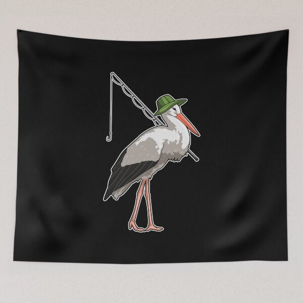 Item preview, Stork Angler Fishing rod Fishing designed and sold by Snabdesign84.