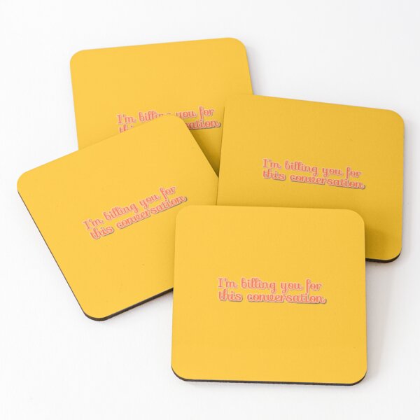 Item preview, I'm billing you for this conversation designed and sold by Leo Bennett.