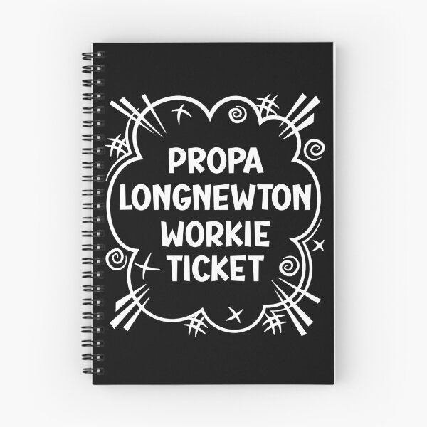 Item preview, PROPA LONGNEWTON WORKIE TICKET a cheeky design for people from Longnewton in the North East of England designed and sold by robimerch.