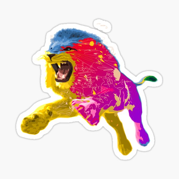 Aperçu de l'œuvre Lion créée et vendue par bfvrp.