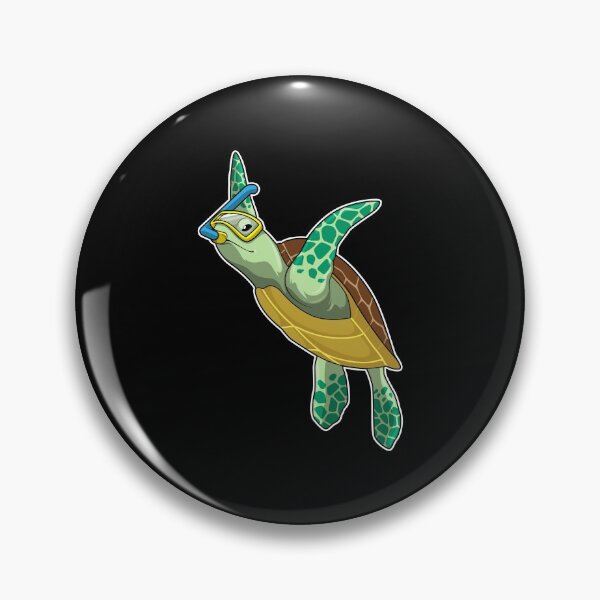 Item preview, Turtle at Diving with Snorkel designed and sold by Snabdesign84.