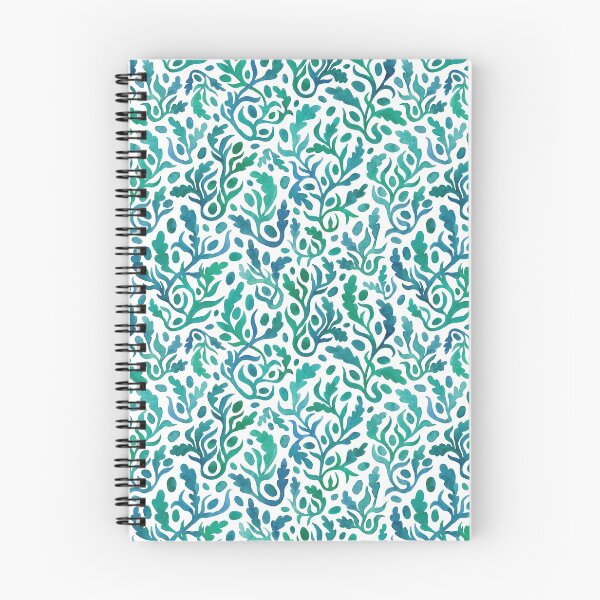 Item preview, Botanical swirls (white background) designed and sold by adrstefanska.