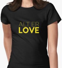 Alt Er Love — Skam Women's Fitted T-Shirt