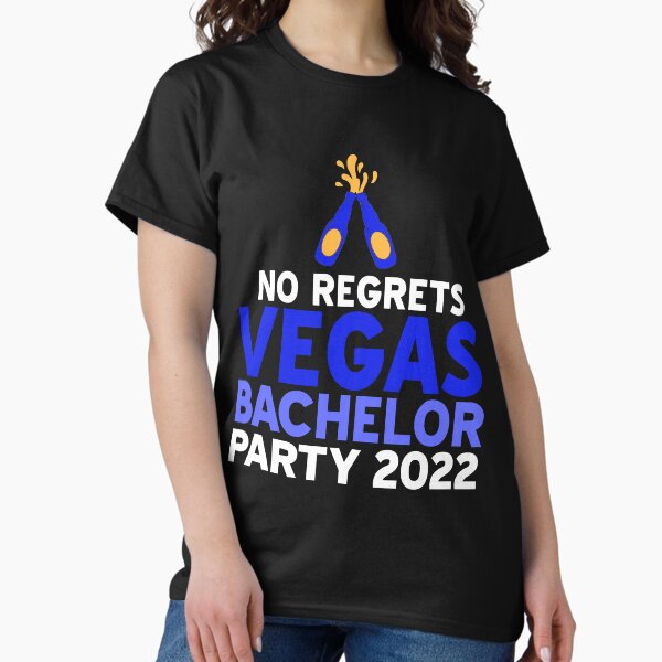 Item preview, No Regrets Vegas Bachelor Party 2022 designed and sold by NeXore.