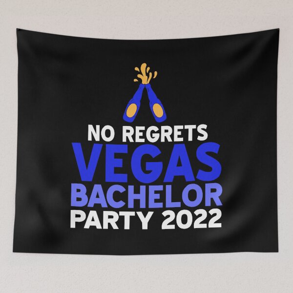 Item preview, No Regrets Vegas Bachelor Party 2022 designed and sold by NeXore.