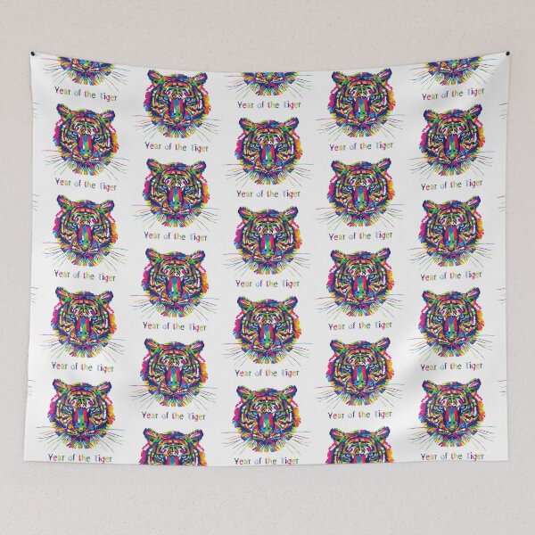 Item preview, Chinese Zodiac  Year of the Tiger 2022 designed and sold by WanderTravels.