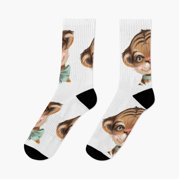 Item preview, tiger watercolor portraits designed and sold by Hartics.