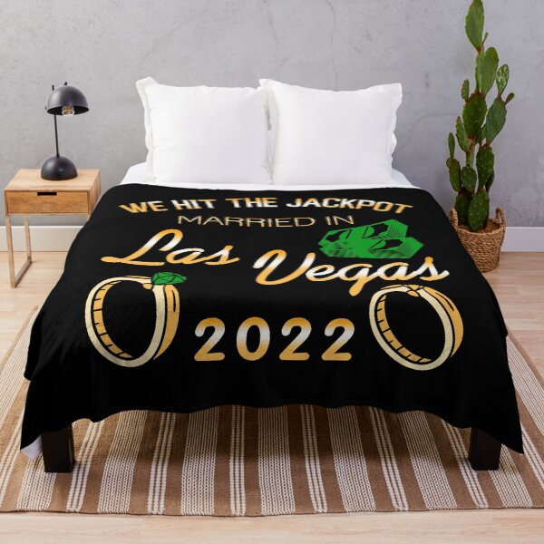 Item preview, We hit the Jackpot Married in Las Vegas 2022 designed and sold by NeXore.