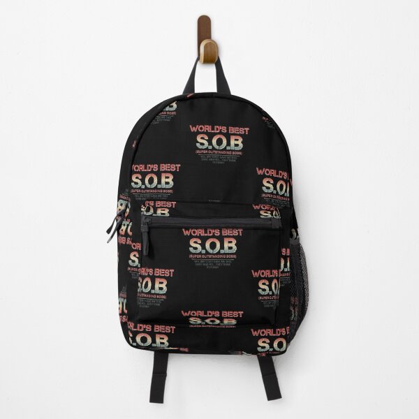 Item preview, World best SOB super Outstanding Boss, Gift For Boss designed and sold by Mouadox ★★★★★.