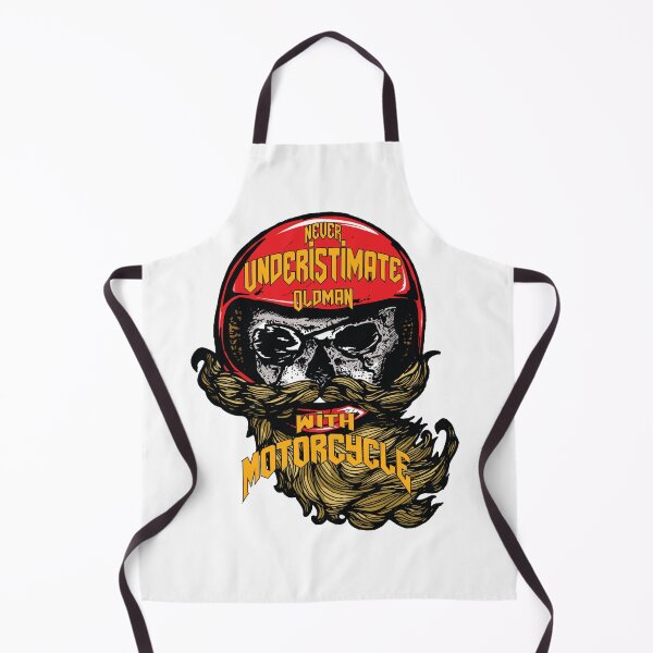 Item preview, Never Underestimate old man with motorcycle designed and sold by Etern.
