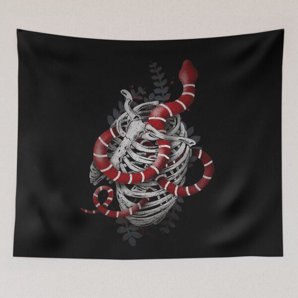 Item preview, Rib cage with snake designed and sold by cuprum13.