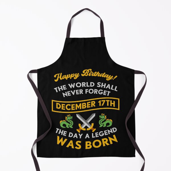 Item preview, December 17th The Day A Legend Was Born Dragons And Swords Design (Light) designed and sold by Graograman.