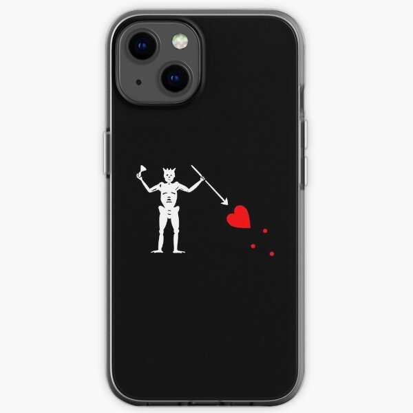 Pirate Flag Blackbeard Edward Teach iPhone Soft Case