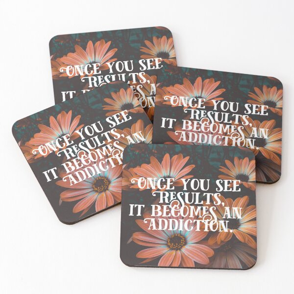 Item preview, Once you see results, it becomes an addiction.  designed and sold by MotivationalHub.