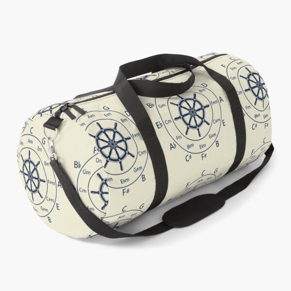 Item preview, Circle of Fifths Ship Steering Wheel Light Theme designed and sold by nightsworthy.