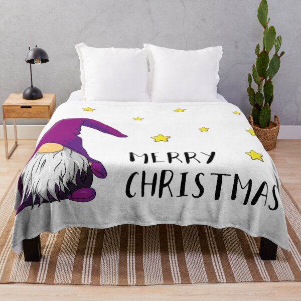 Artikelvorschau, Purple Christmas Gnomes entworfen und verkauft von Typography & Streetwear.