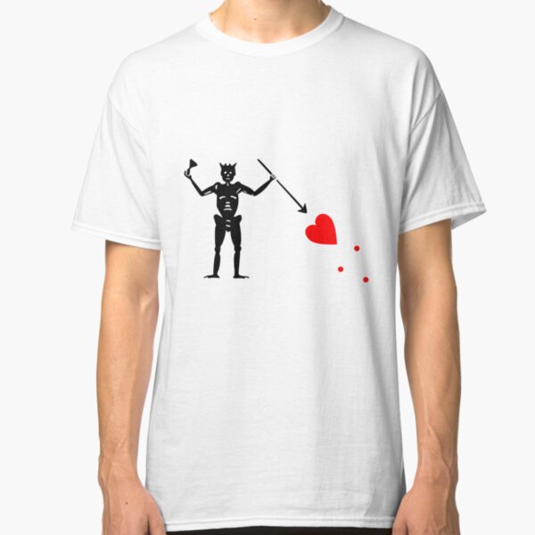 Pirate Flag Blackbeard Edward Teach Classic T-Shirt