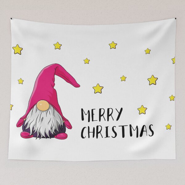 Artikelvorschau, Pink Christmas Gnomes entworfen und verkauft von Typography & Streetwear.