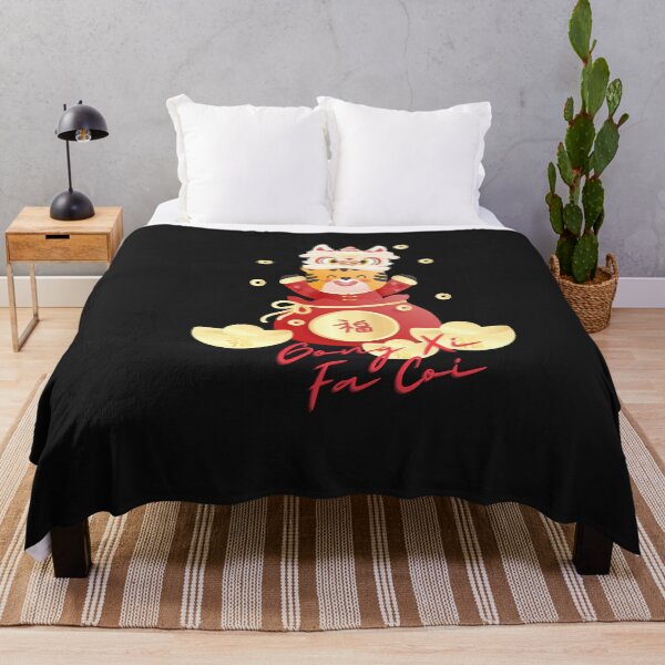 Item preview, Gong Xi Fa Coi Chinese Dancing Tiger - Year of the Tiger designed and sold by The-Muse.