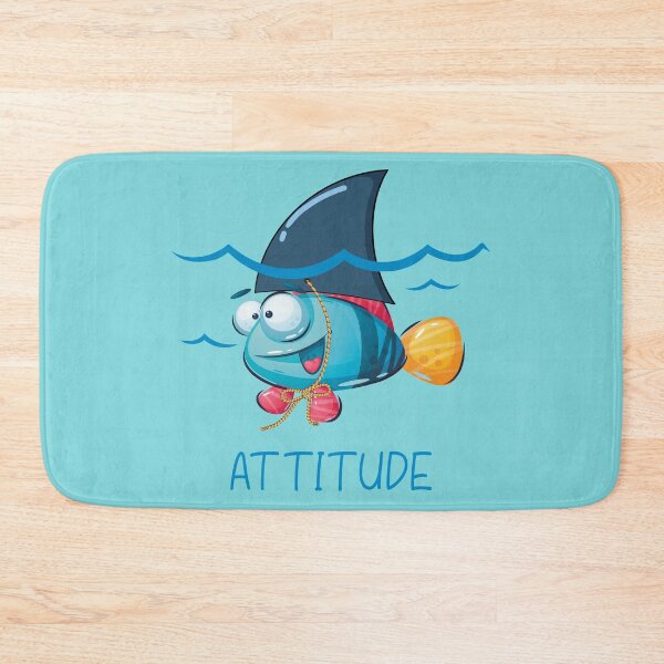 Item preview, Attitude, shark or fish designed and sold by Teedefy.