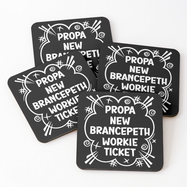 Item preview, PROPA NEW BRANCEPETH WORKIE TICKET a cheeky design for people from New Brancepeth in the North East of England designed and sold by robimerch.