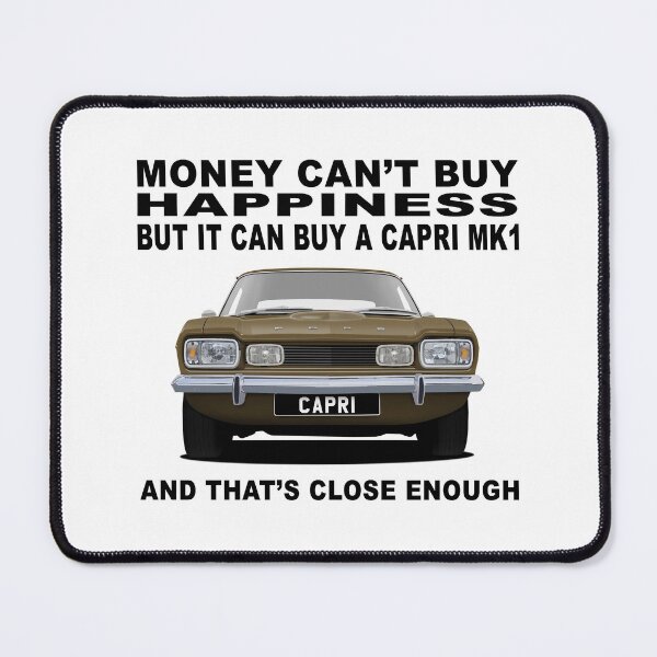 Item preview, Ford Capri Mk1 Tawney Brown Classic Car Art Illustration designed and sold by Hamilton illustrations.