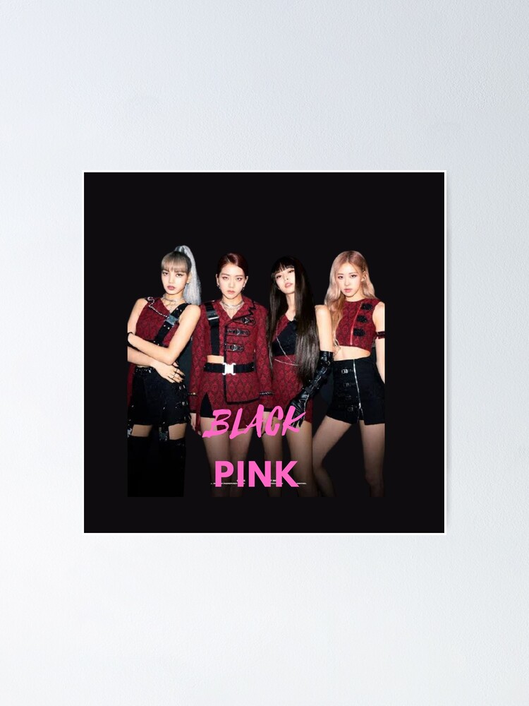 KPOP SCHWARZ ROSA BlackPink Poster