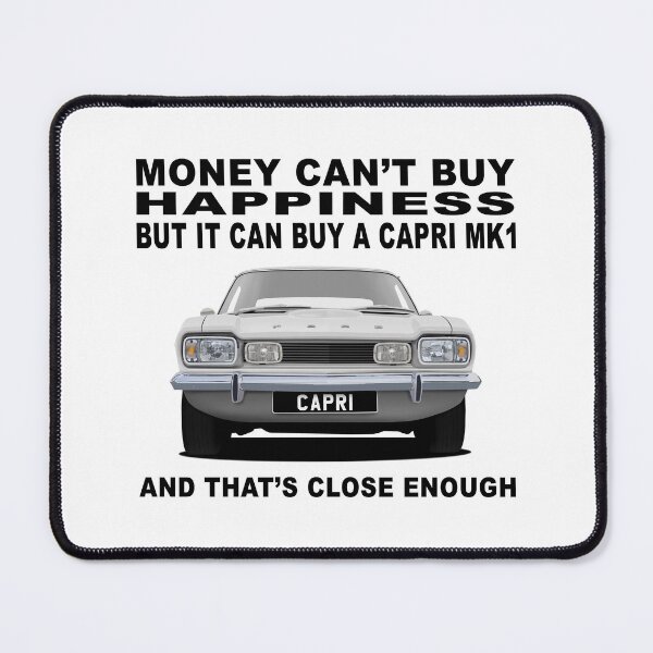 Item preview, Ford Capri Mk1 White Classic Car Art Illustration designed and sold by Hamilton illustrations.