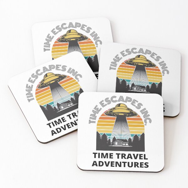 Aperçu de l'œuvre Time Escapes Inc Time Travel Adventures Voyagez dans le temps avec nous créée et vendue par RGRamsey.