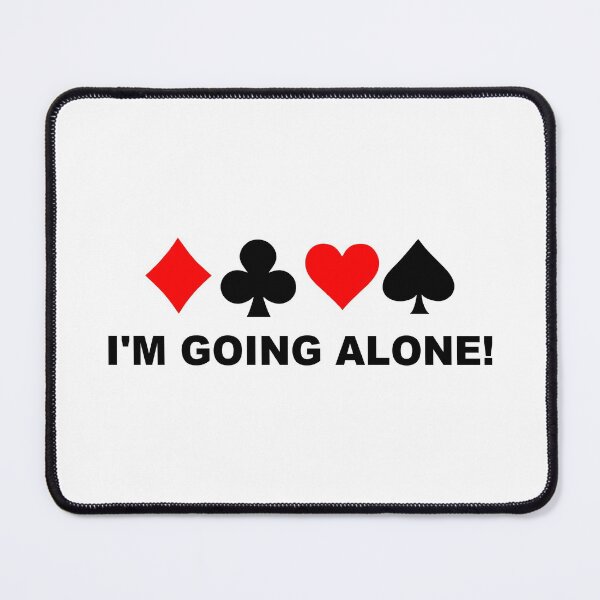 Item preview, I'm Going Alone!, Euchre, Card Game designed and sold by lfinkbeiner12.