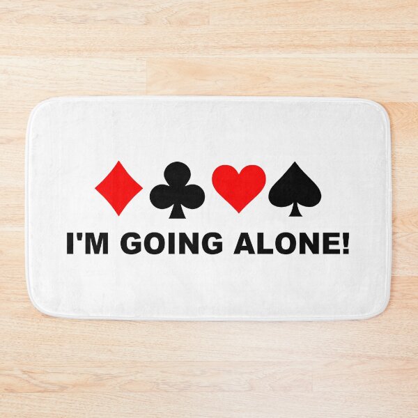 Item preview, I'm Going Alone!, Euchre, Card Game designed and sold by lfinkbeiner12.