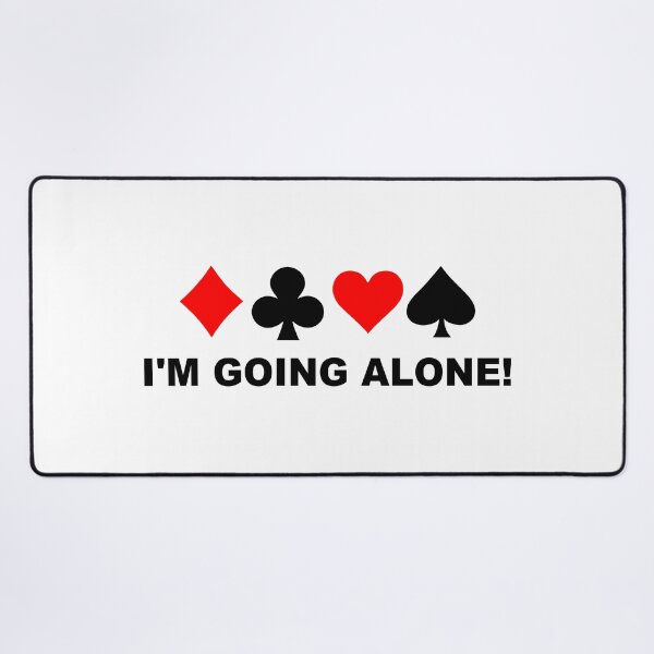 Item preview, I'm Going Alone!, Euchre, Card Game designed and sold by lfinkbeiner12.
