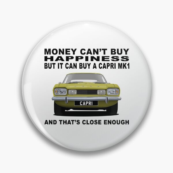 Item preview, Ford Capri Mk1 Yellow Classic Car Art Illustration designed and sold by Hamilton illustrations.