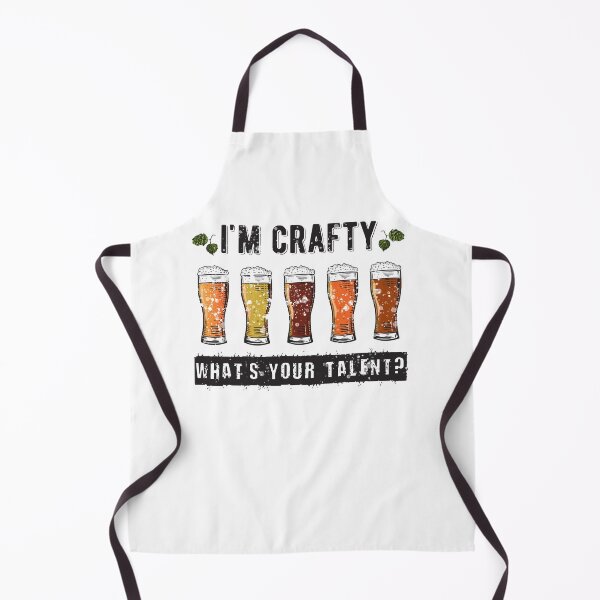 Item preview, I'm Crafty What's Your Talent? funny craft beer home brewing beer drinking designed and sold by Rabbitti.
